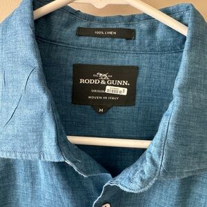 Rodd & Gunn 100% Linen Men’s Shirt MEDIUM